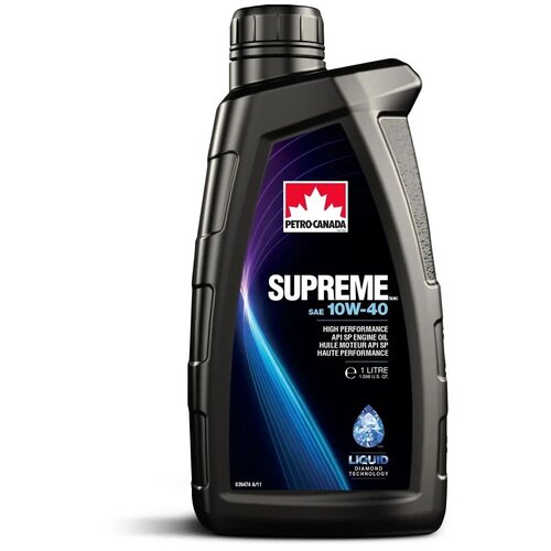 фото Масло моторное petro canada supreme sae 10w-40 mosp14c12 1л