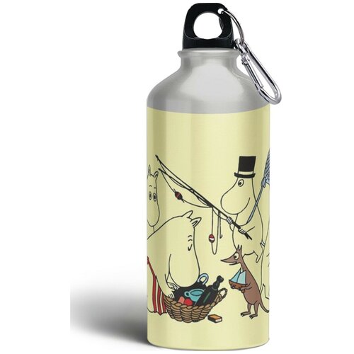 фото Бутылка спортивная/туристическая фляга мультфильм муми тролль moomin - 6277 brutbottle