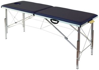 Складной массажный стол Heliox TH185, синий