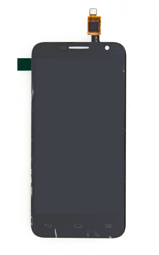 Дисплей (экран) в сборе с тачскрином для Alcatel OneTouch Idol 2 Mini 6016X черный