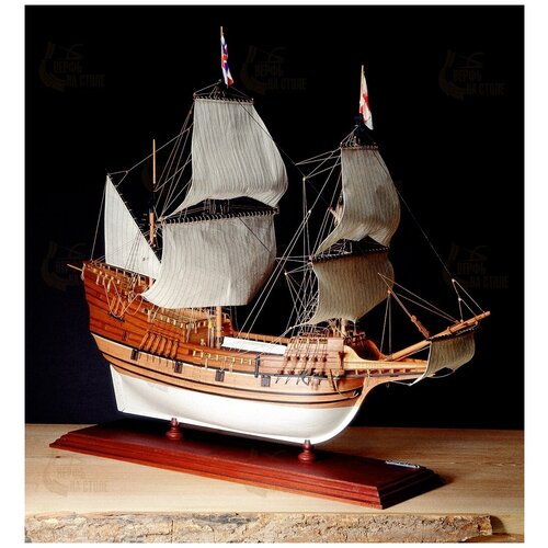 Сборная модель корабля от Amati (Италия), Mayflower, М.1:60