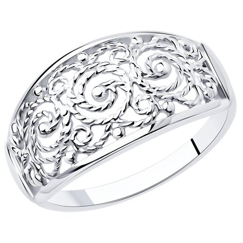 Кольцо Diamant из серебра 94-110-00706-1, размер 18