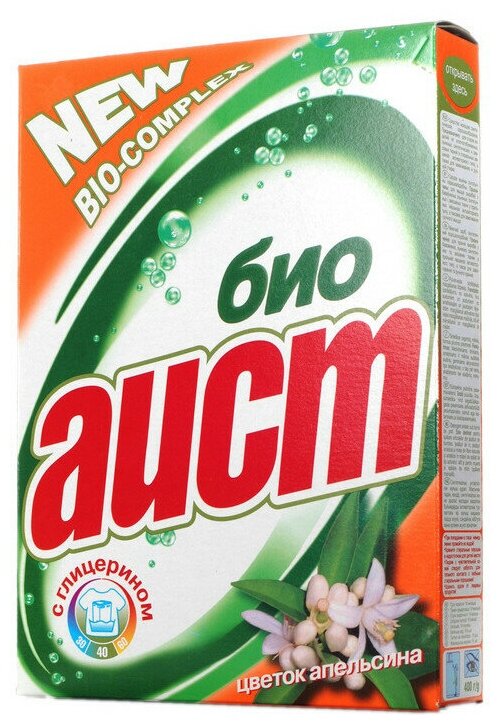 фото Стиральный порошок "Аист-био", 400 г