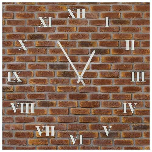 фото Svs настенные часы svs 4002025 кирпичная стена