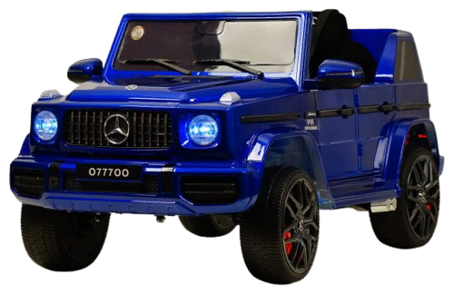 RiverToys Автомобиль Mercedes-AMG G63 O777OO, синий глянец