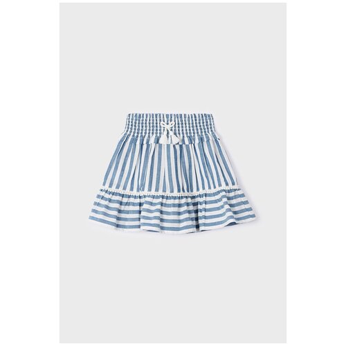 фото Юбка в полоску mayoral 3903/2023 голубой 122