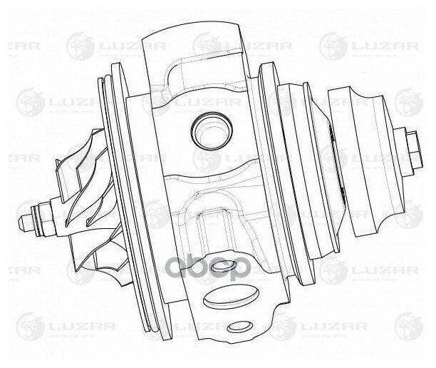 Картридж Трубокомпрессора Б/Корп. Luzar арт. LAT 5027