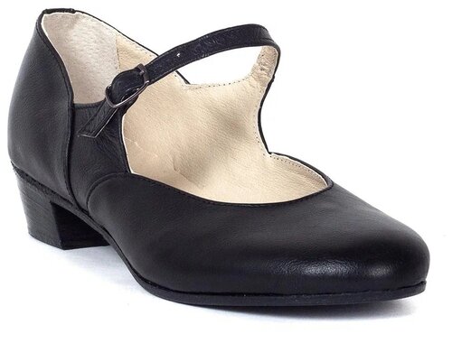 Туфли VARIANT, для танцев, натуральная кожа, размер 41, черный