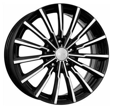 КИК R74744 КиК Акцент-оригинал R17x7 5x108 ET45 CB60.1 Almaz_black