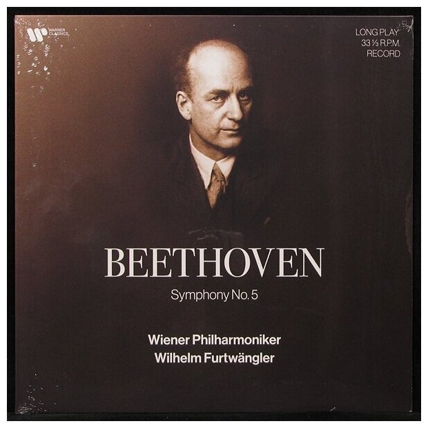 Виниловые пластинки, Warner Classics, Parlophone Records Ltd, WILHELM FURTWANGLER, WIENER PHILHARMONIKER - Beethoven: Symphony No. 5 (1954) (LP)