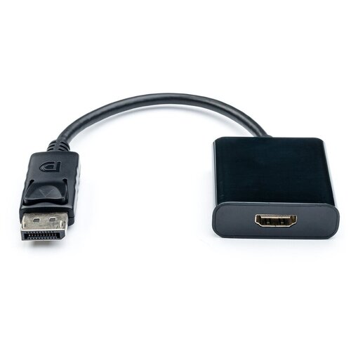Кабель переходник DisplayPort to HDMI видео адаптер orient c118 hdmi на vga 19m 15f аудио 3 5 мм чёрный