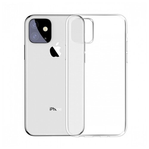 фото Чехол силиконовый для iphone 11 pro baseus simplicity series (basic model) arapiph58s-02, прозрачный