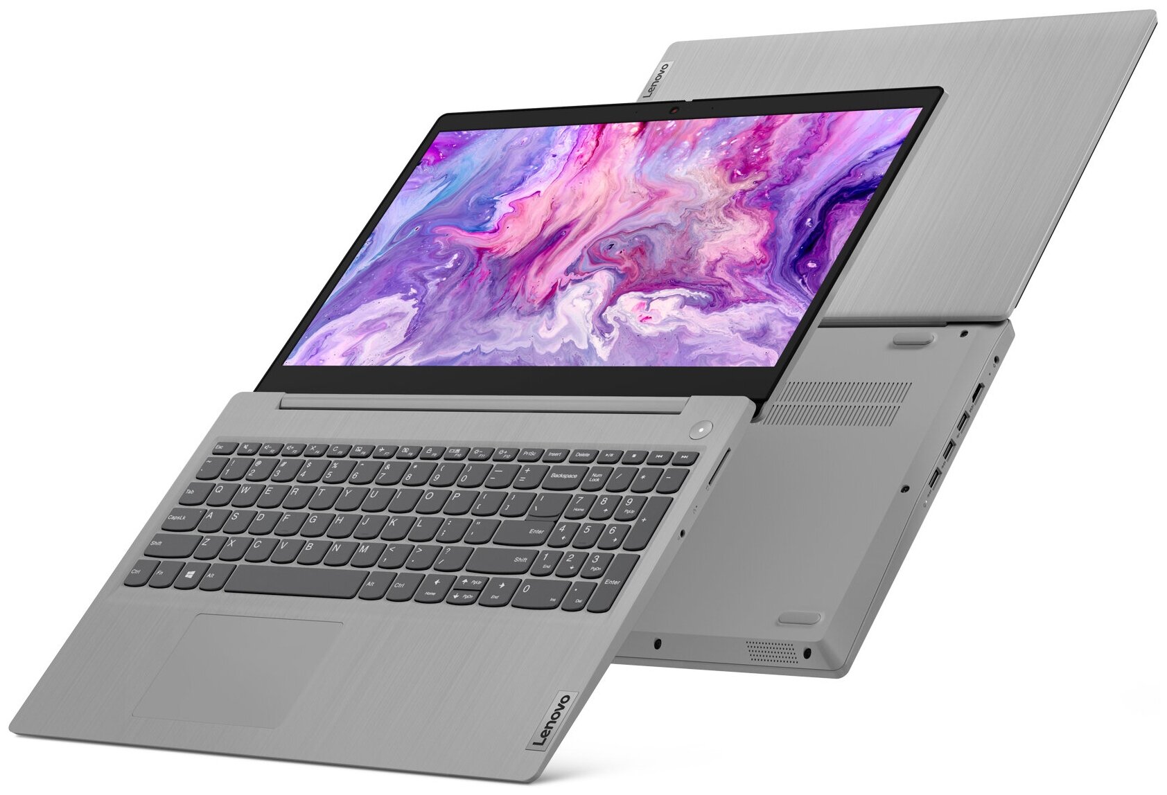 Ноутбук Lenovo IdeaPad 3 15ITL05, 15.6", IPS, Intel Core i3 1115G4 3.0ГГц, 8ГБ, 512ГБ SSD, Intel UHD Graphics , noOS, , серый - фото №5