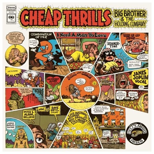 Big Brother & The Holding Company - Cheap Thrills, 1LP Gatefold, BLACK LP