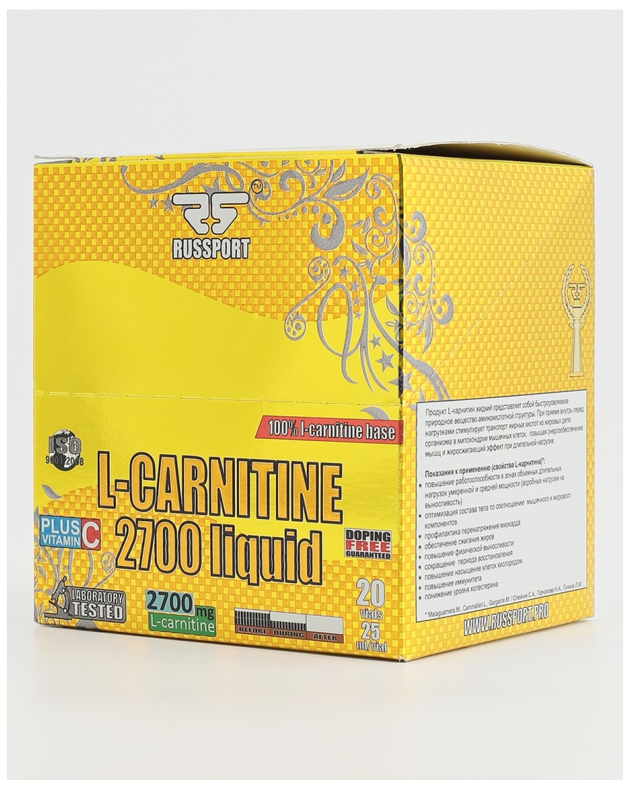 Russport L-carnitine 2700 мг (20*25 мл)