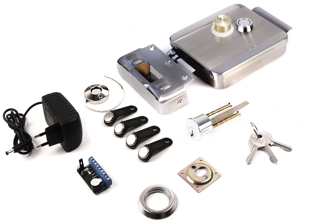 Домофон для частного дома с электромеханическим замком на калитку