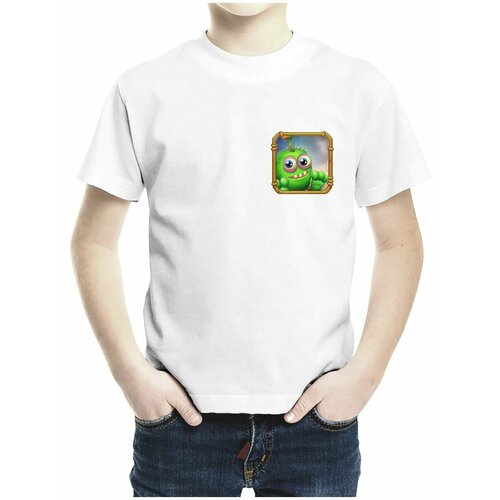 фото Футболка каждому своё, размер 158, белый