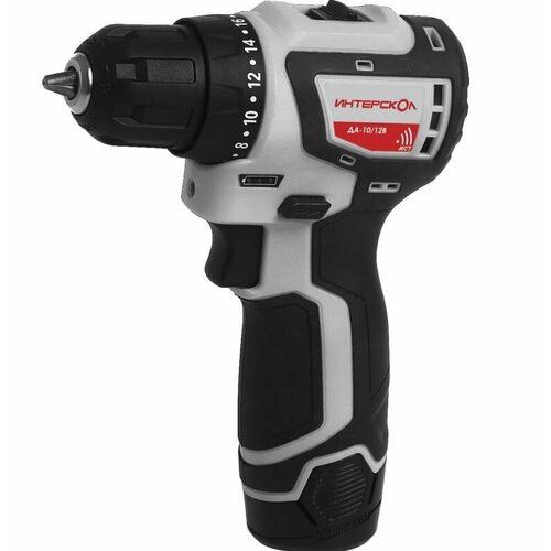 Дрель акк Интерскол ДА-1012В минимакс 2Ач биты 732600₽