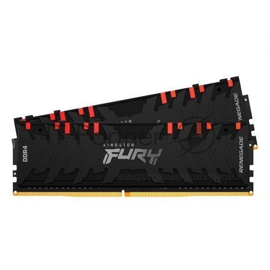 Оперативная память Kingston Fury Renegade RGB KF436C16RBAK2/16 DDR4 - 2x 8ГБ 3600, DIMM, Ret - фотография № 9