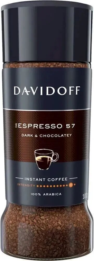 Кофе растворимый Davidoff 57 Espresso 100 г - фото №10