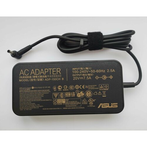 Адаптер блок питания для ноутбука ASUS VivoBook X571G A18-150P1A ADP-150CH B 20V-7.5A 150W блок питания зарядка 20v 7 5a 6 0x3 7mm pin 150w для asus x571g ux563f a18 150p1a x571g