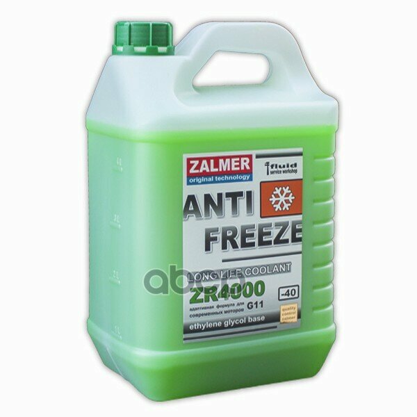 Zalmer Antifreeze Zr4000 Llc G11 (Зеленый) ZALMER арт. ZR40G005