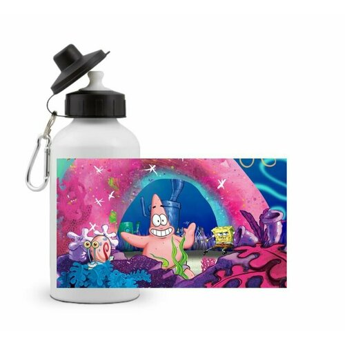 фото Спортивная бутылка губка боб, spongebob №7 goodbrelok