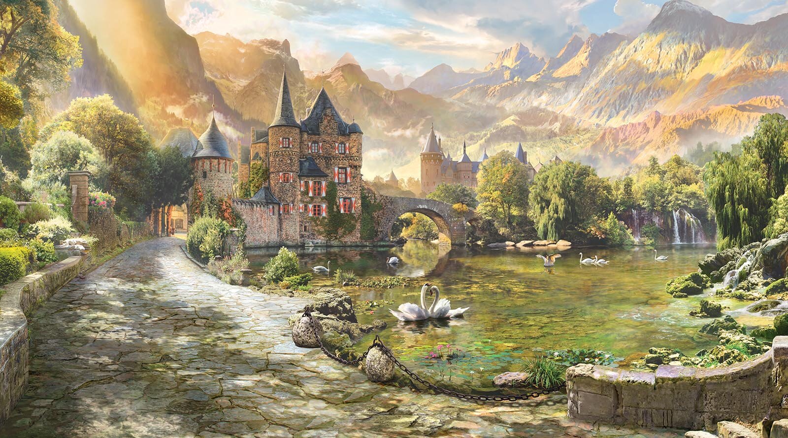 Супермоющиеся антивандальные фотообои Антимаркер Византия 2-A-286 270х150 см