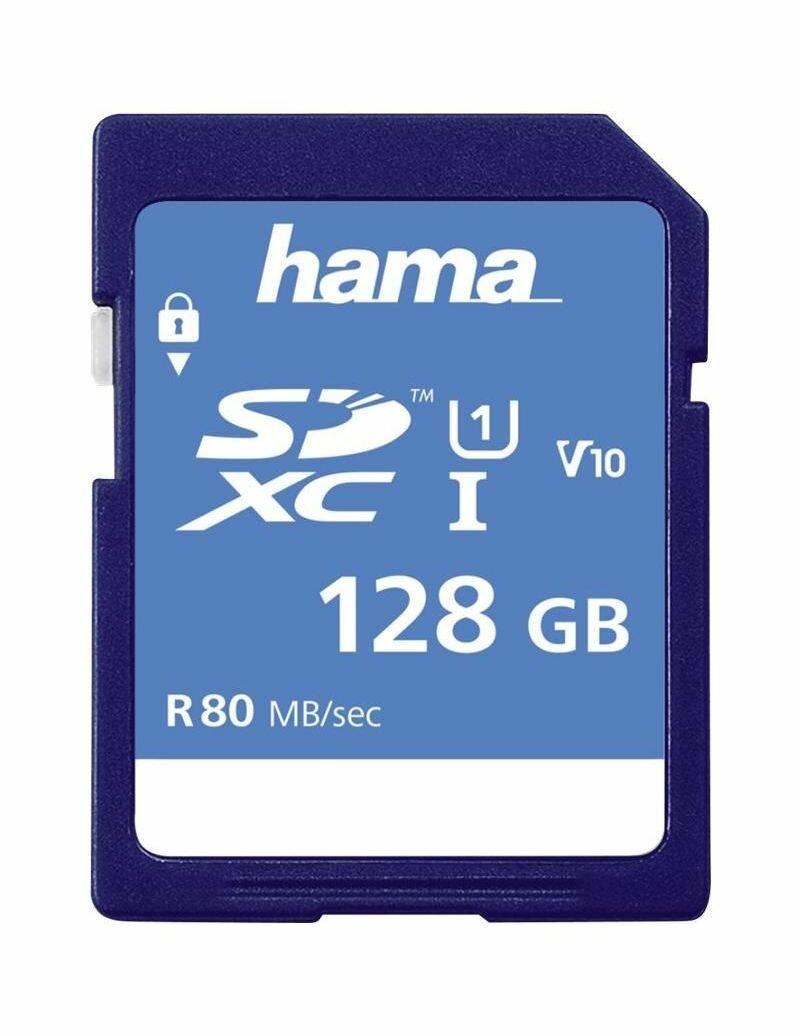 Карта памяти hama Memory Fast SDXC UHS-I 128 GB (Germany)