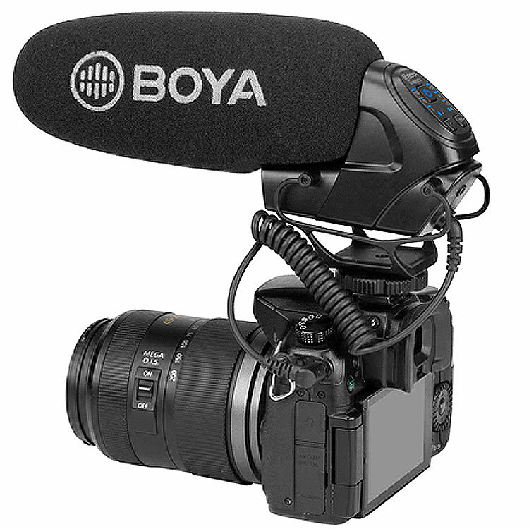 Микрофон BOYA BY-BM3032 накамерный микрофон-пушка