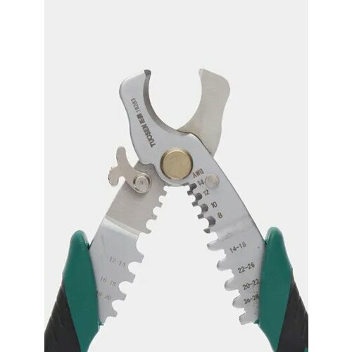 Многофункциональный кабелерез для резки и зачистки проводов Tuosen 730₽