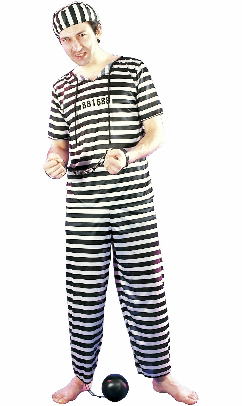 Карнавальный костюм заключенного взрослый мужской