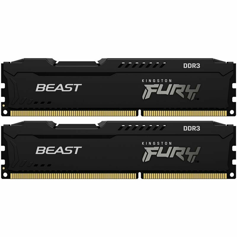 Память оперативная Kingston FURY Beast Black KF316C10BBK2/8