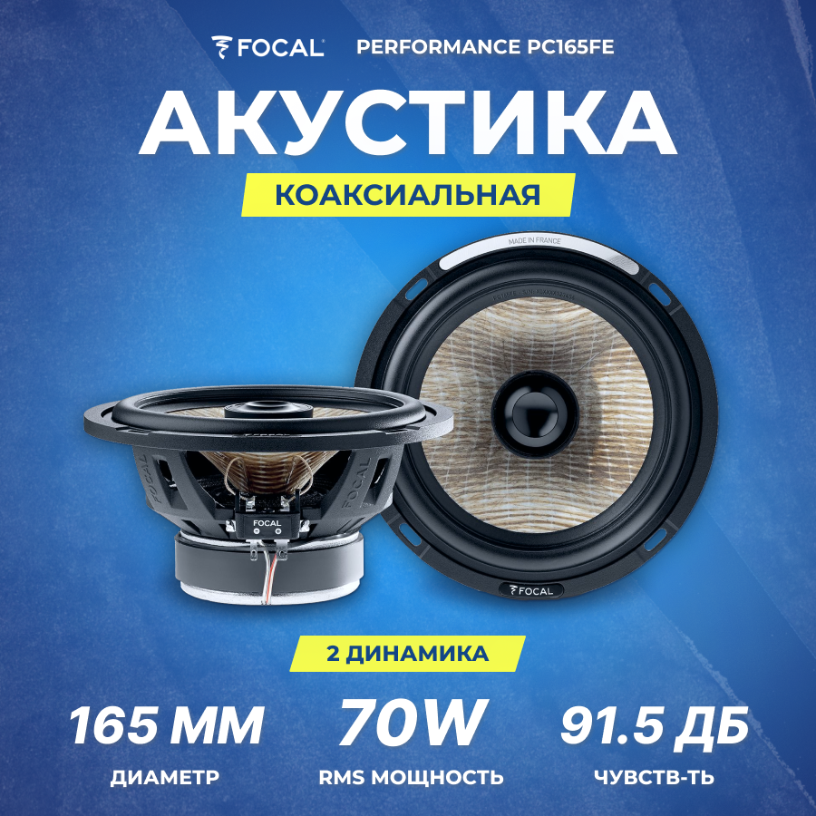 Акустика коаксиальная Focal Performance PC165FE