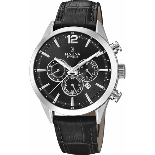 Наручные часы FESTINA, серебряный наручные часы festina черный