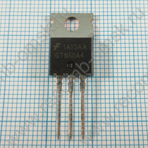 HGTP7N60A4 G7N60A G7N60A4 TO-220 600V 34A - N канальный транзистор