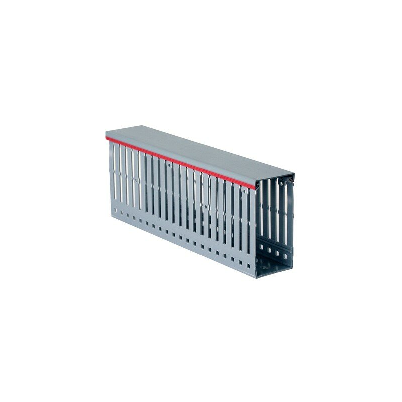 Короб перфорированный RL6 80x60 серый QUADRO DKC (01139RL), цена за 1 м