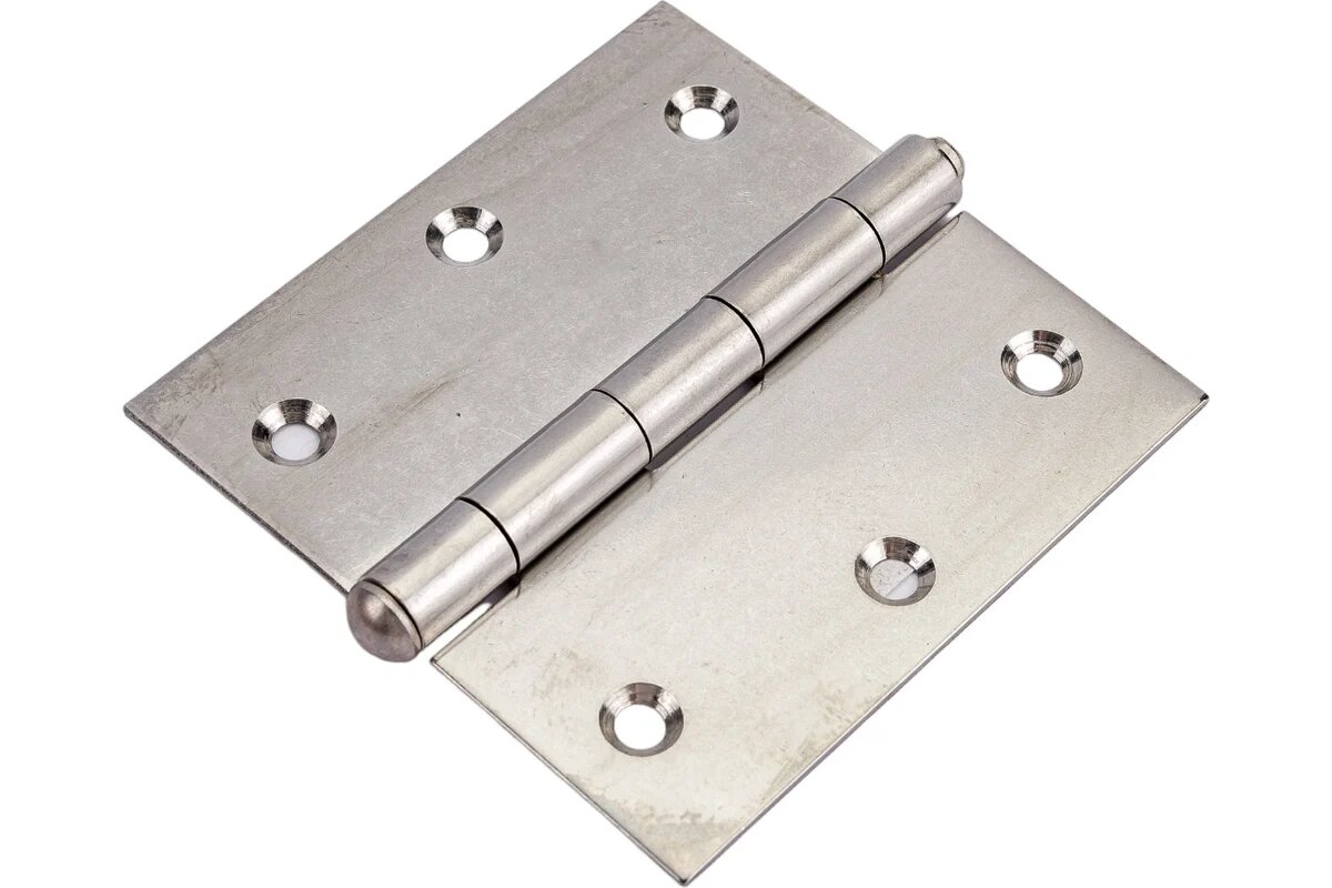 Петля VORMANN прямая усиленная разборная 90х90х175 мм нержавеющая сталь 010614090