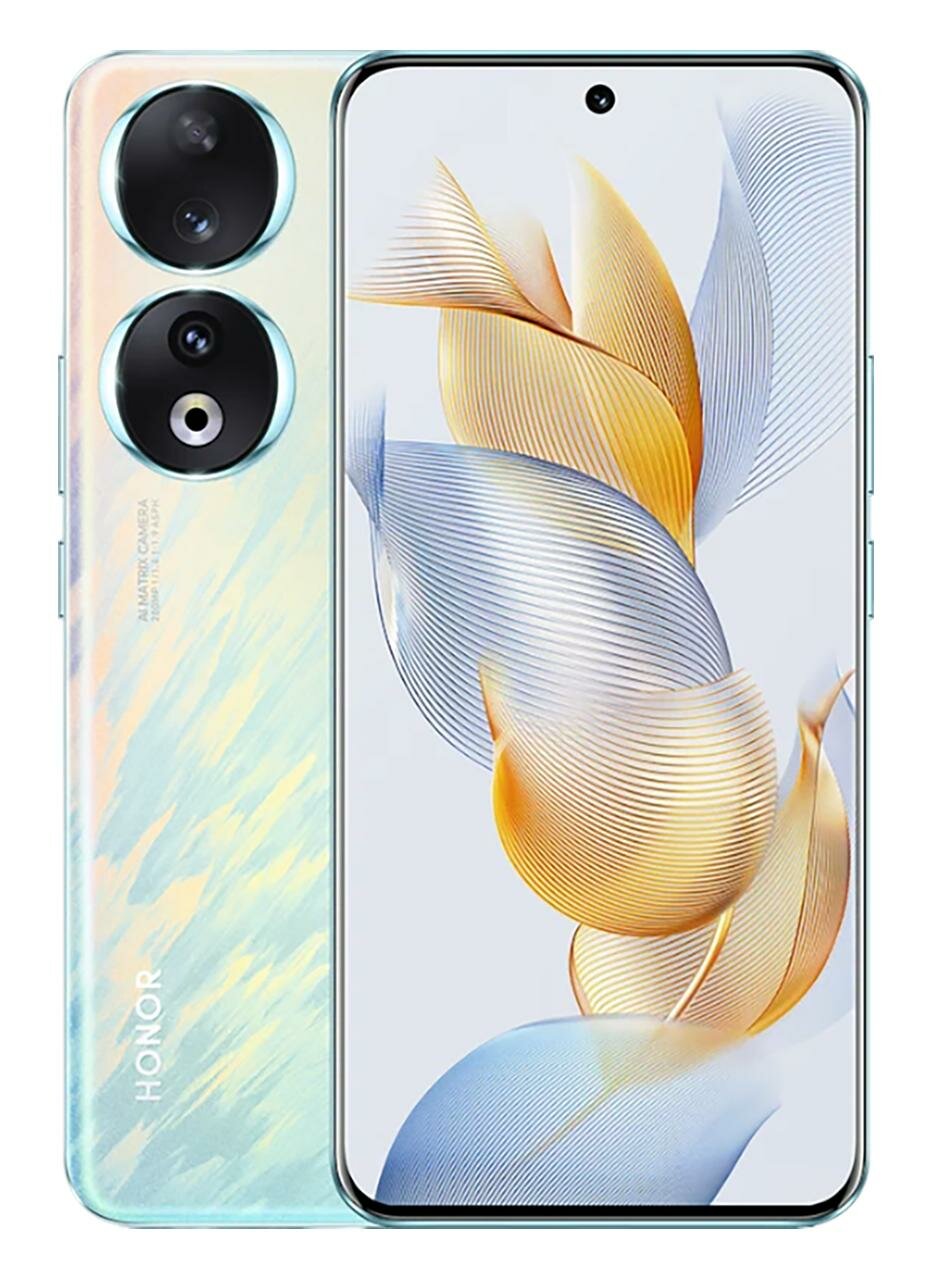 Смартфон Honor 90 12/256Gb Peacock Blue (Global) 2Sim