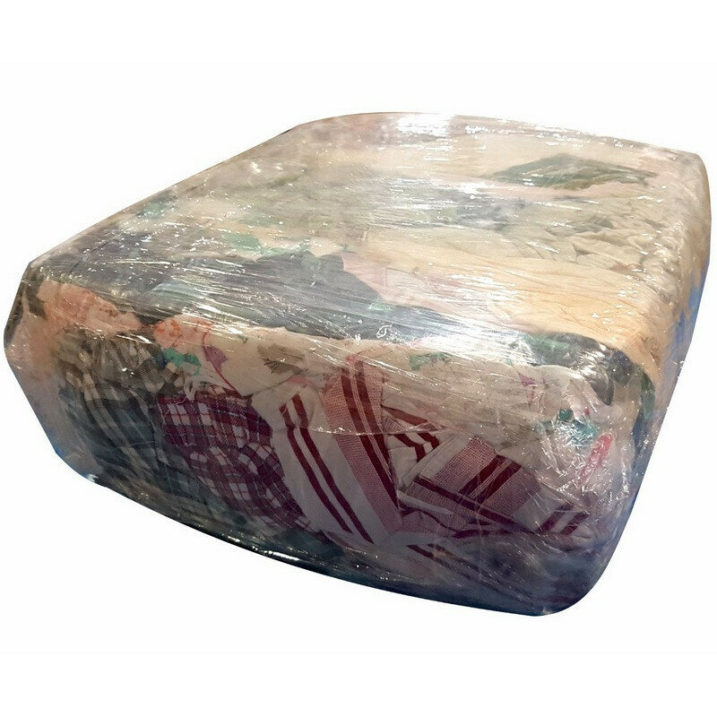 Ветошь, цветная, фланель, 10кг