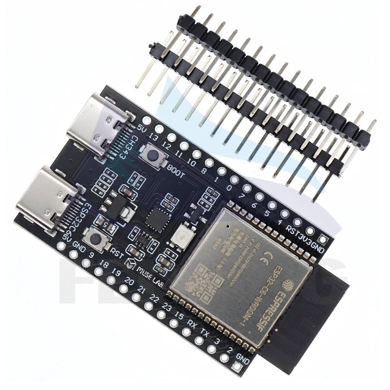 Двойная плата разработки ESP32-C6 ESP32 WiFi + Bluetooth, ESP32-C6-WROOM-1-N8 — фото 1