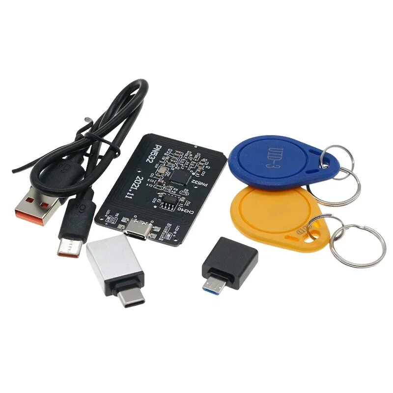 PN532 V2.0 NFC RFID Беспроводной модуль V3 Комплекты пользователя Считыватель Режим записи IC S50 Карта PCB Аттенна I2C IIC SPI HSU, set