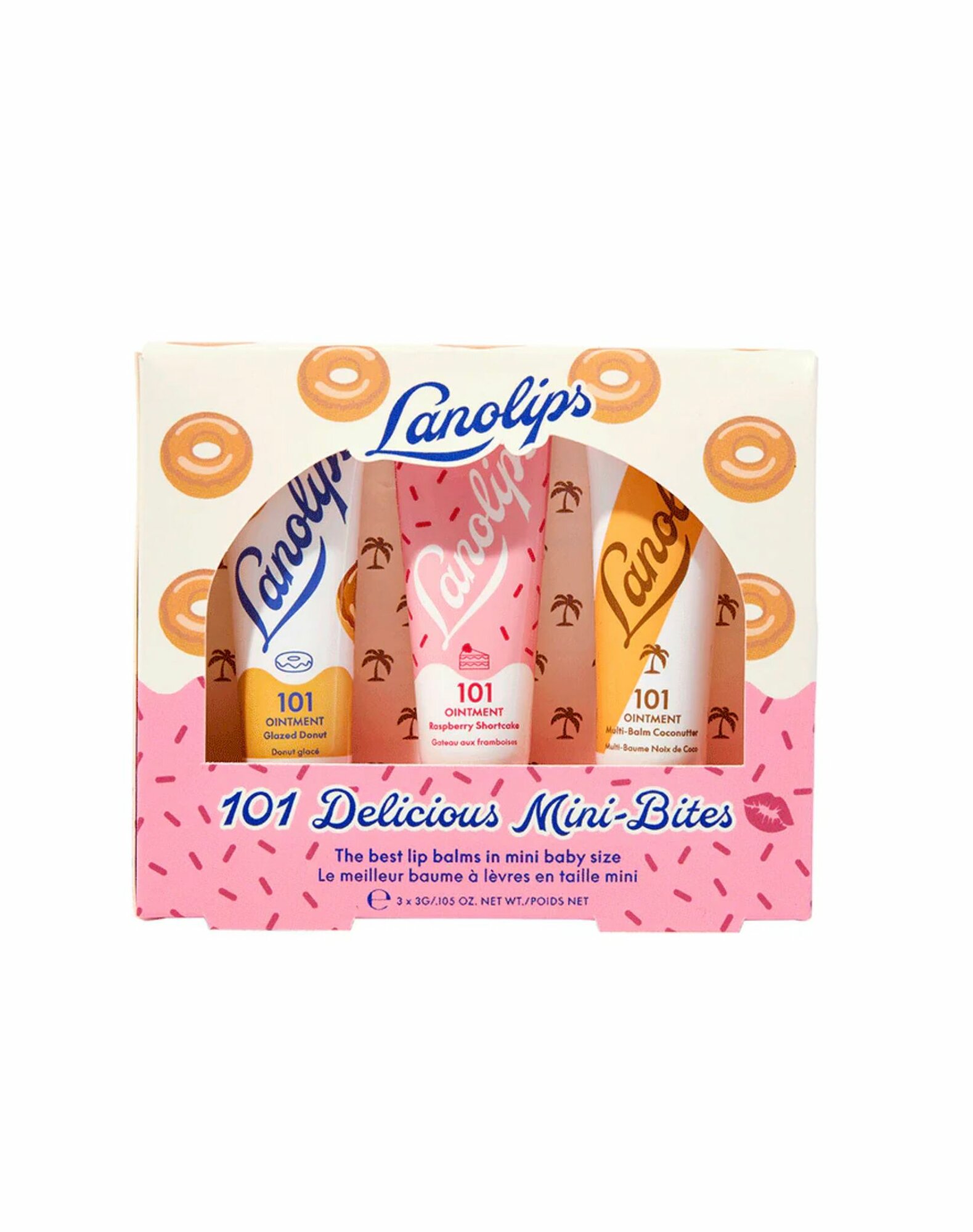 Lanolips Набор мини бальзамов для губ 101 Delicious Mini Bites