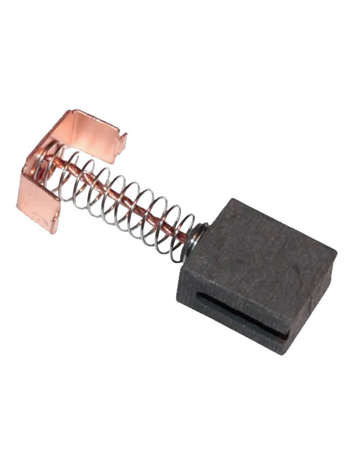 Электроугольная щетка 6х10х11мм (пружина пятак-уши)