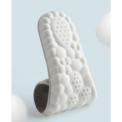 Стельки EVA, для обуви 45 (28,5 см) размера, серые, универсальные для мужчин и женщин, анатомические