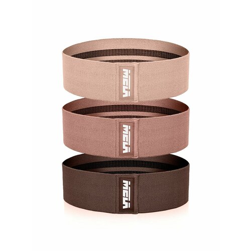 Резинки для фитнеса набор MELA, 3 шт (10 кг, 17кг, 25кг)