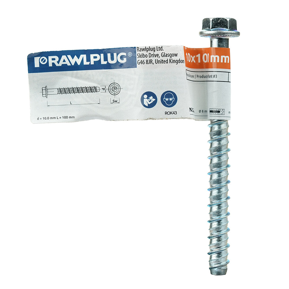Анкер-шуруп по бетону 10х100 мм