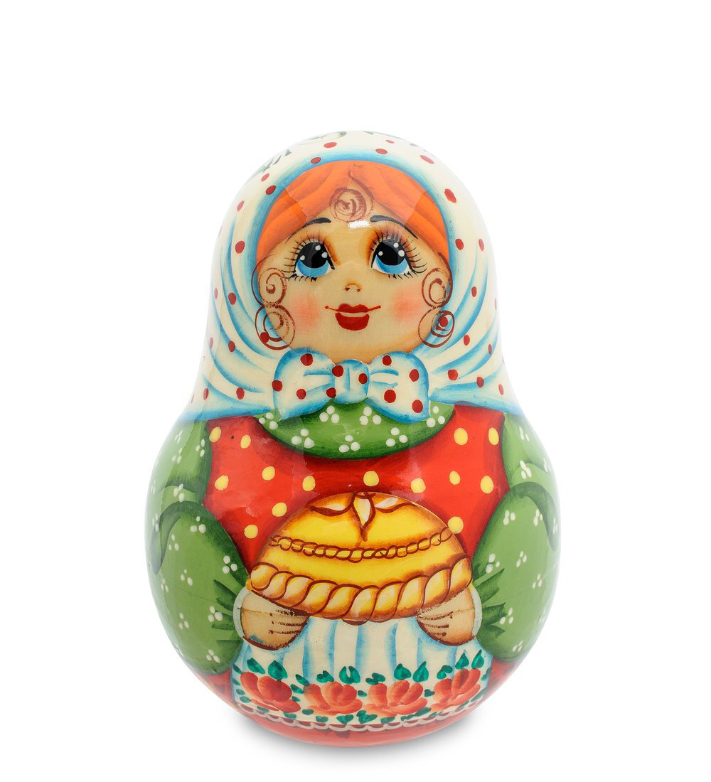 Неваляшка "Анастасия с пирогом"