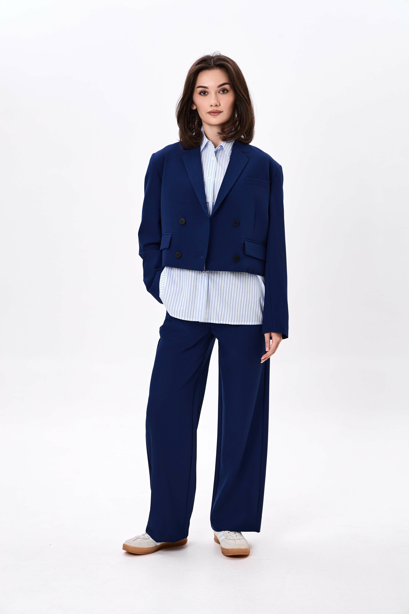 Брюки классические TERRA PRO, размер XL, navy