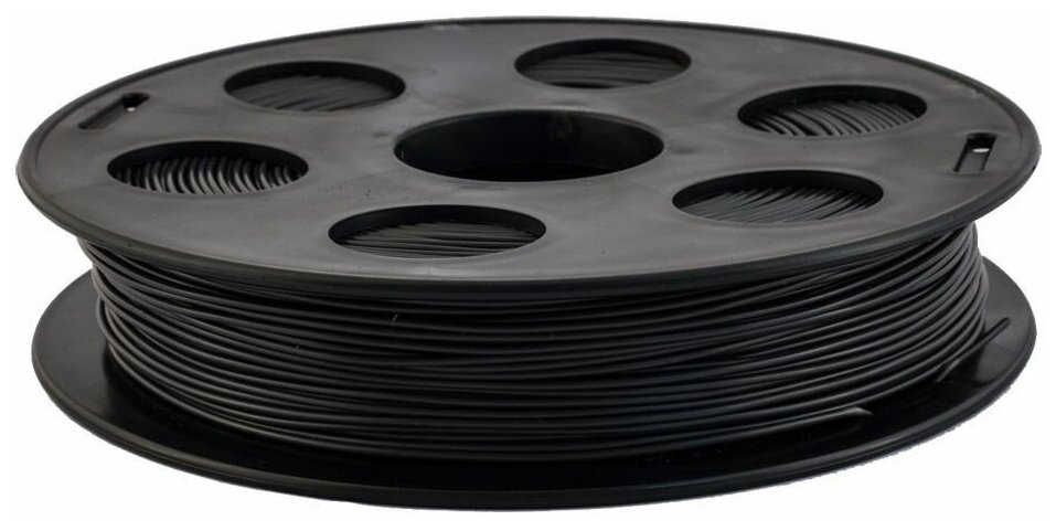 Bestfilament Катушка Bflex пластика Bestfilament, черная, 1.75 мм 0,5кг, (st_bflex_black_0.5kg_1.75)